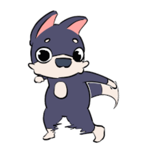 Tofu Inu Happy Dance Sticker GIF