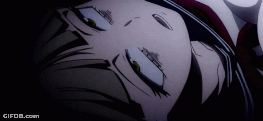 Toga Himiko Blinks Her Eyes GIF