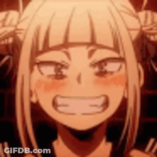 Toga Himiko Feeling Cranky GIF