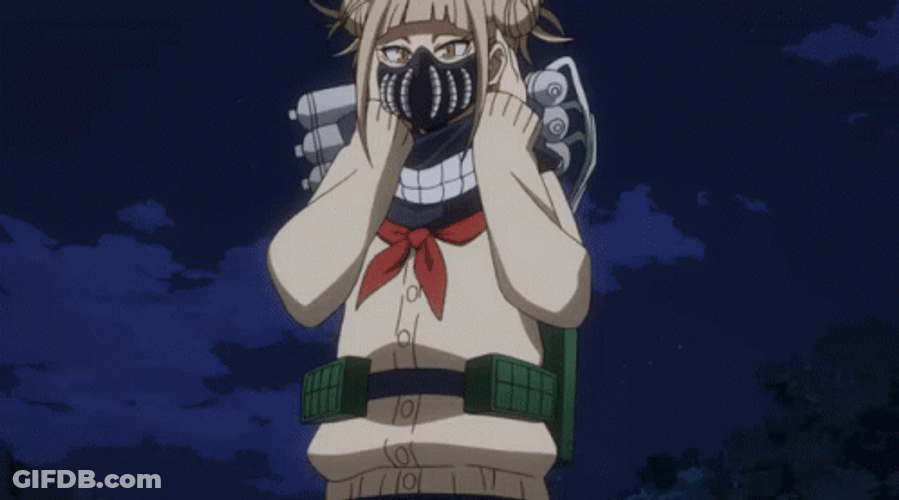 Toga Himiko MHA Dabi Villains GIF