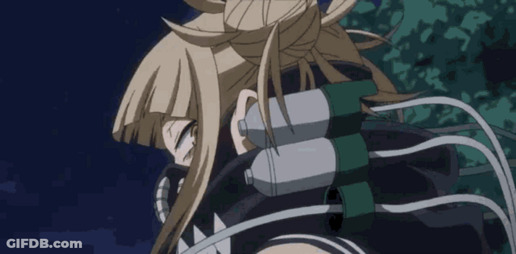 Toga Himiko MHA Mask Off Cute GIF