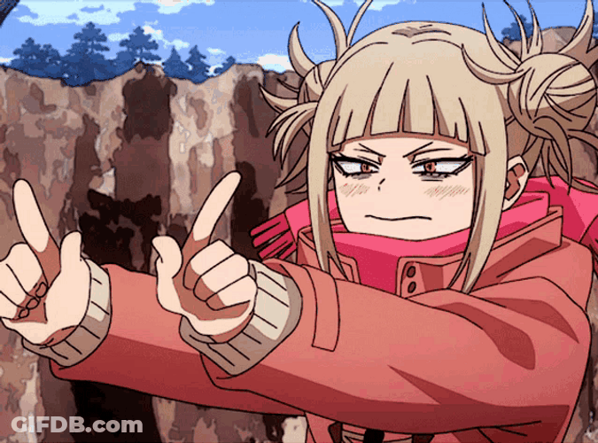 Toga Himiko MHA Nope Enk X Wrong GIF