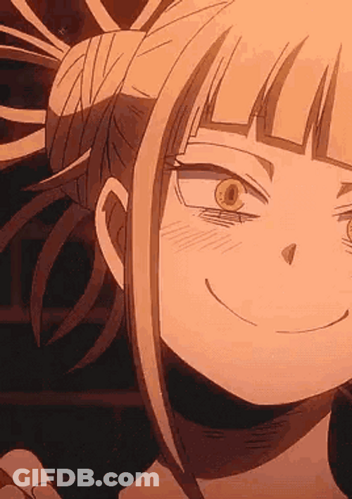 Toga Himiko MHA Posing Talking GIF