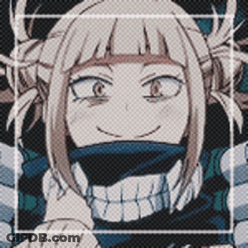 Toga Himiko MHA Say Cheese Picture Template GIF
