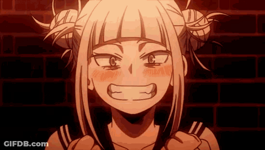 Toga Himiko MHA Yes Yes Yes Do It GIF