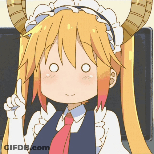 Tohru Kobayashi Kobayashisan Chi No Maid Dragon GIF