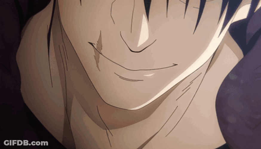 Toji Fushiguro Evil Grin GIF