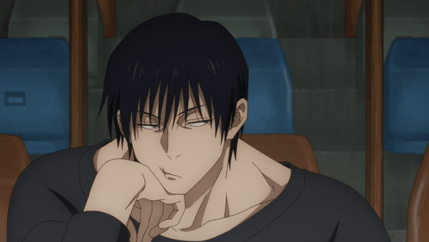 Toji Fushiguro Irritated Response Side Eye GIF