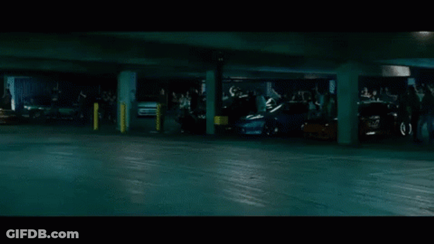 Tokyo Drift Garage Car Race GIF