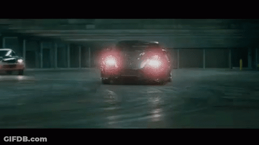 Tokyo Drift Parking Car Chase GIF