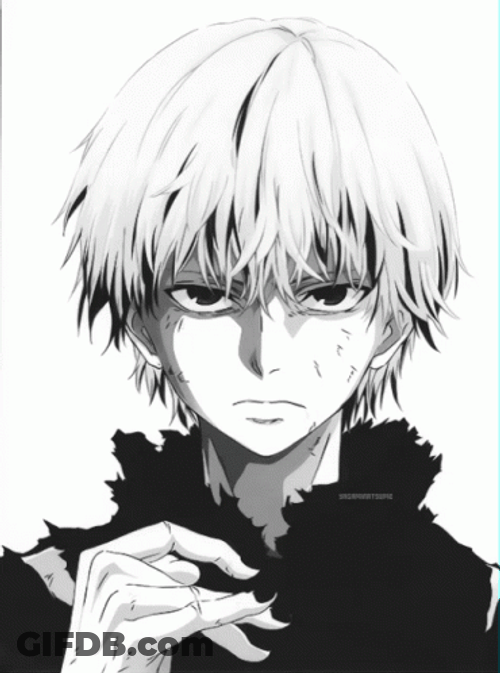 Tokyo Ghoul Kaneki Glitch GIF