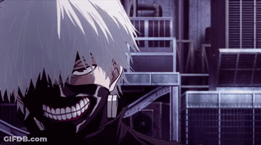 Tokyo Ghoul Kaneki Side Eyes GIF