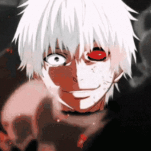 Tokyo Ghoul Kaneki Smirk Face GIF