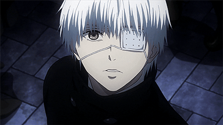Tokyo Ghoul Ken Kaneki Shocked GIF