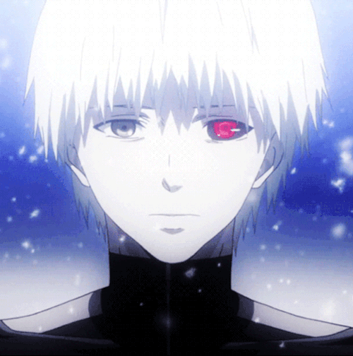 Tokyo Ghoul Ken Kaneki Staring GIF