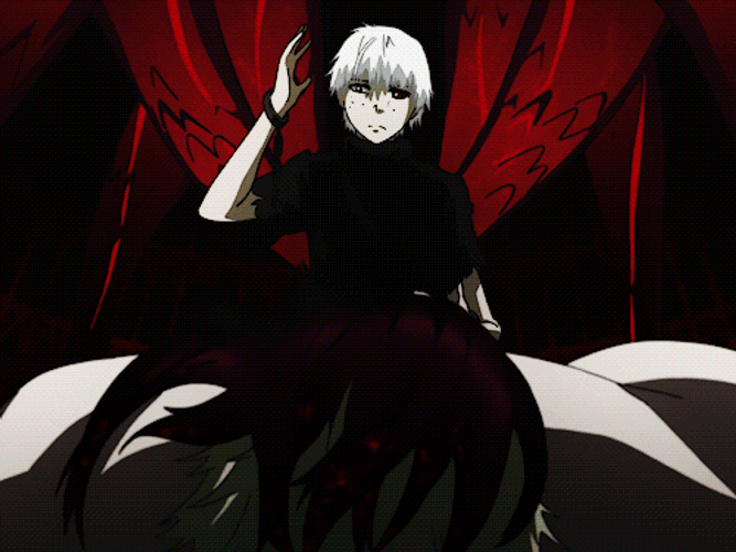 Tokyo Ghoul Ken Kaneki Tapping GIF