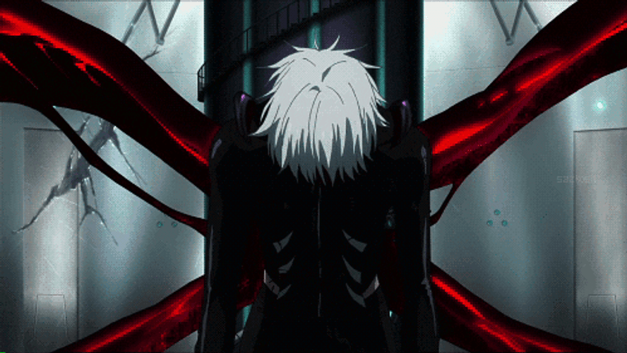 Tokyo Ghoul Ken Kaneki Transforming GIF