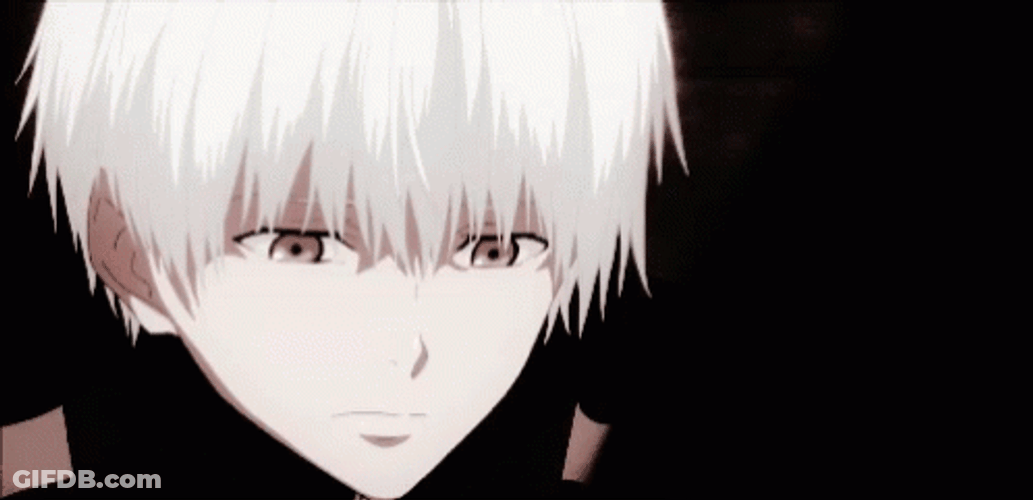 Tokyo Ghoul Sad Kaneki Reaction GIF