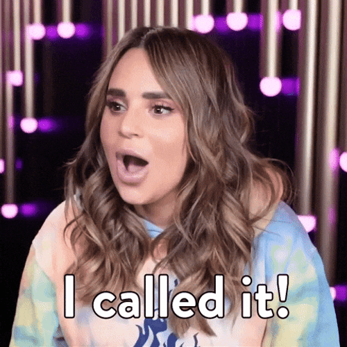 Told You I Called It Rosanna Pansino GIF