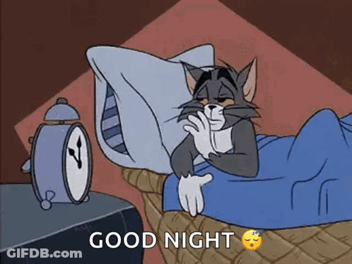Tom And Jerry Cat Saying I Love You GIF