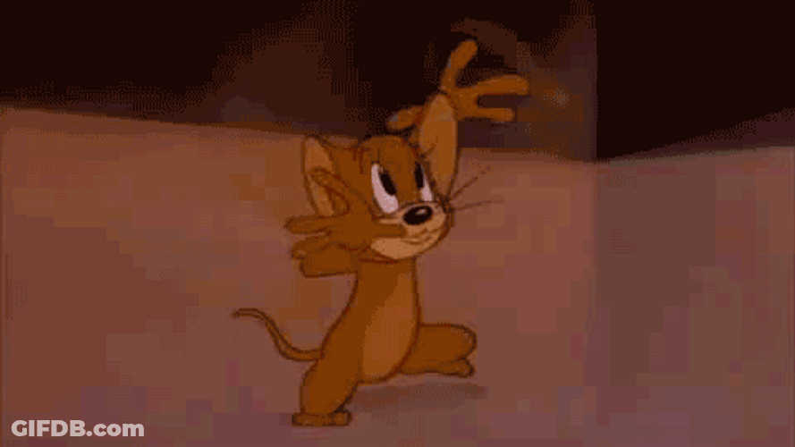 Tom And Jerry Funny Silly Face Mocking GIF