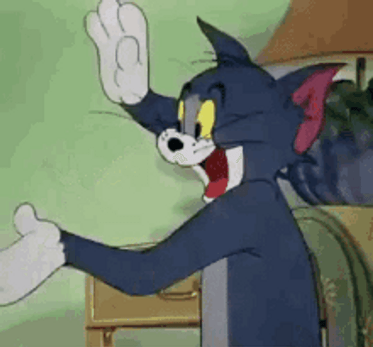Tom And Jerry Funny Whistle Happy Laugh Clap GIF