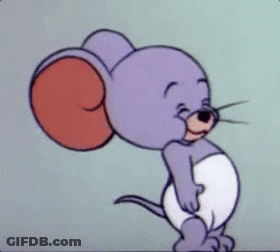 Tom And Jerry Mouse Yep GIF