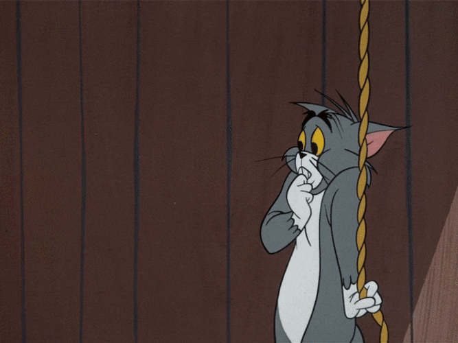Tom And Jerry Scared Hello Toodles Galore Angry GIF