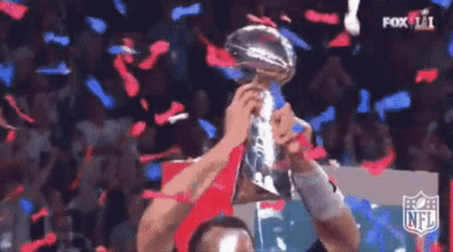 Tom Brady Lets Go Celebrate Our Win GIF
