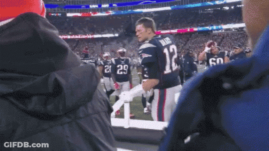 Tom Brady Lets Go Throw It GIF