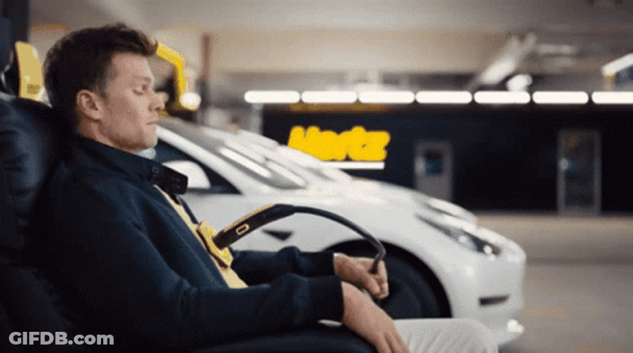 Tom Brady Lets Go To Parking Lot GIF