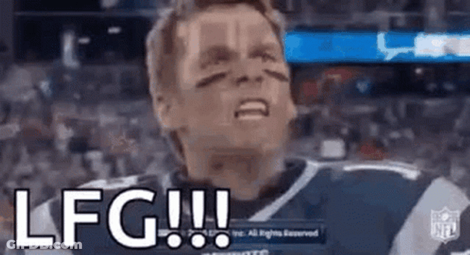 Tom Brady Lets Go GIF