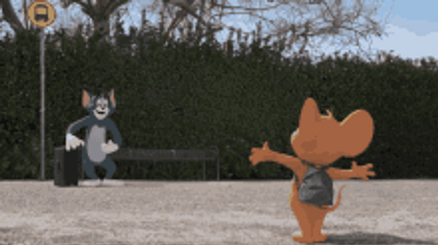 Tom Cat Bus Crashed GIF