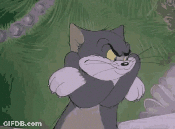 Tom Cat Snob Not Listening GIF
