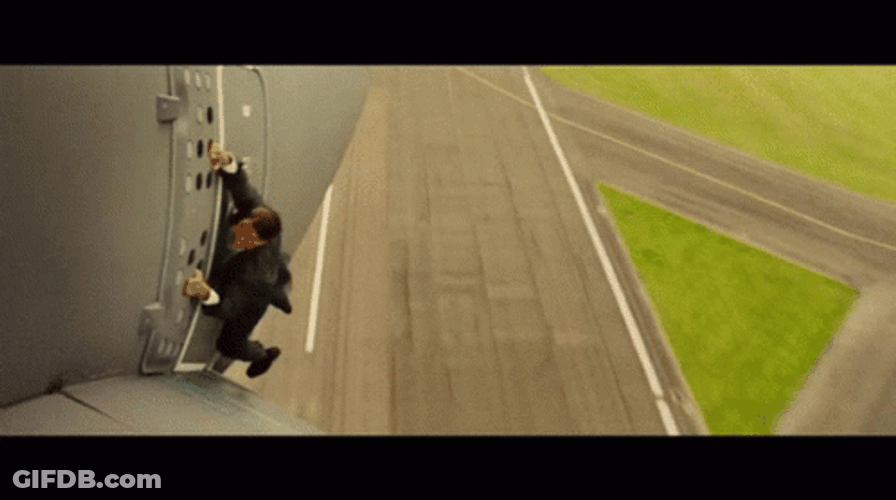 Tom Cruise Mission Impossible Stunts GIF