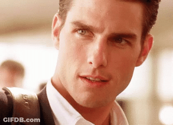 Tom Cruise Piercing Eyes Few Good Men GIF