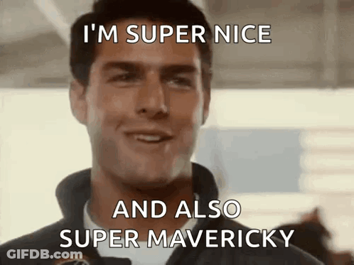 Tom Cruise Smiling Saying Im Super Nice GIF