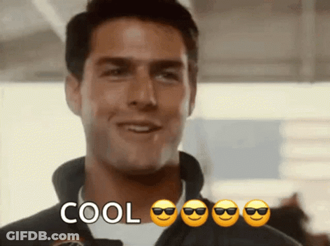 Tom Cruise Wearing Shades Cool GIF