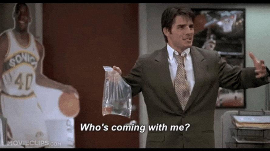 Tom Cruise Who's Coming With Me GIF