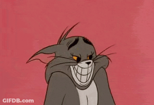 Tom From Tom And Jerry Smiling With Arms Outstretched GIF