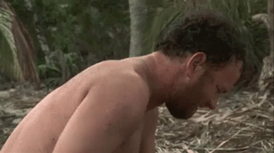 Tom Hanks Being A Cast Away GIF