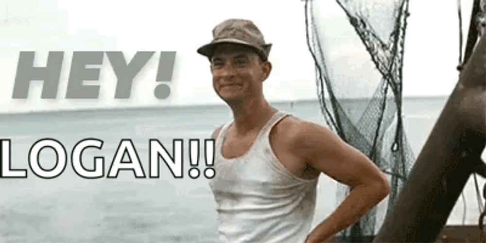 Tom Hanks Calling Logan GIF