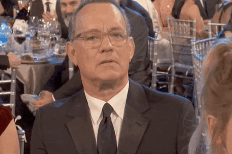 Tom Hanks Contemplating GIF