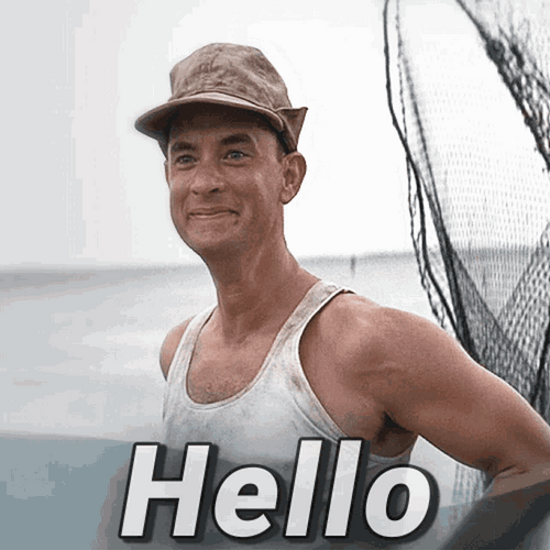 Tom Hanks Greetings Hello GIF