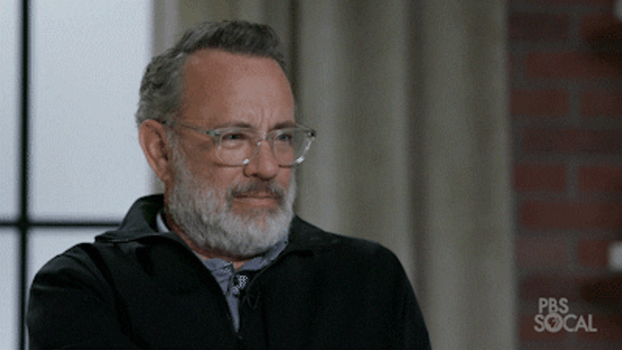 Tom Hanks In PBS Social GIF