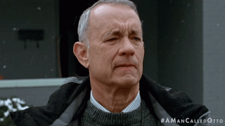 Tom Hanks Little Smirk GIF