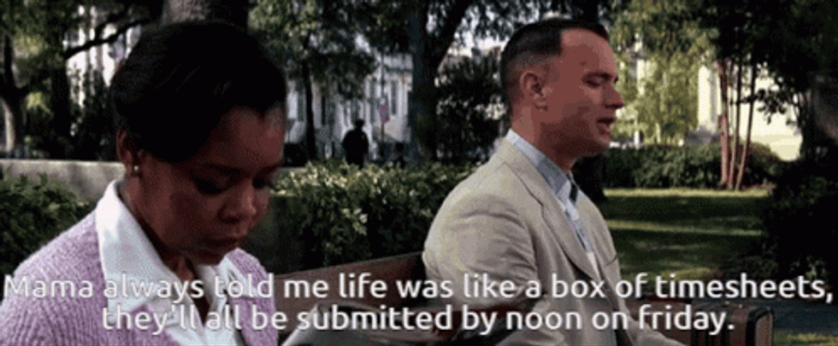 Tom Hanks Timesheet Meme GIF