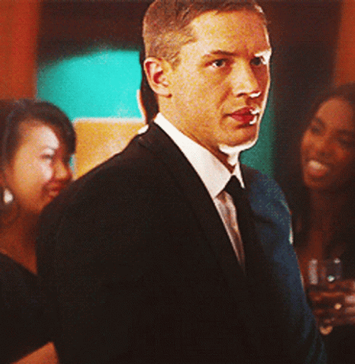 Tom Hardy Staring Eyes GIF