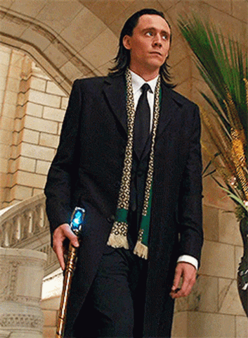 Tom Hiddleston Loki GIF