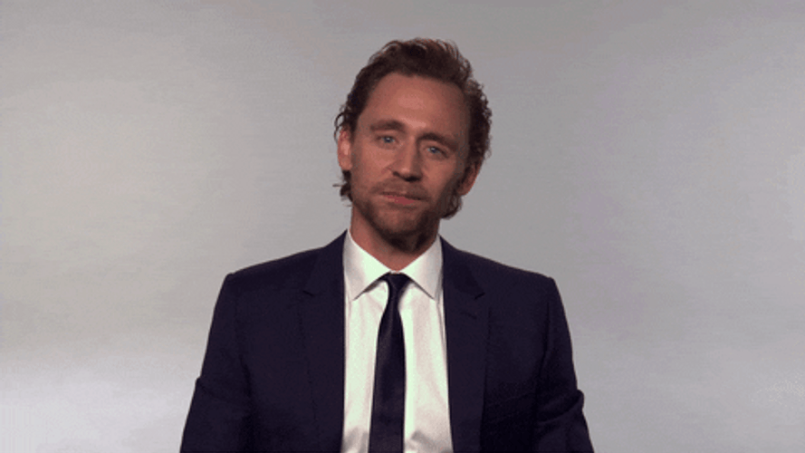 Tom Hiddleston Shrug Shoulders GIF